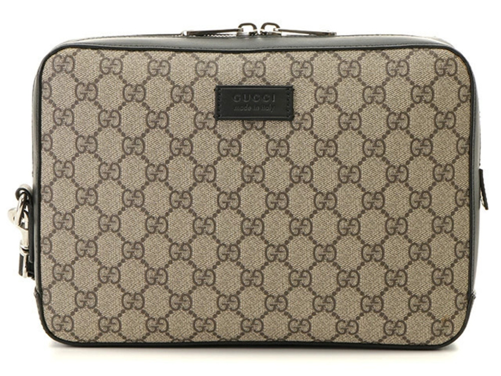 Gucci Shoulder Bag GG Supreme Brown